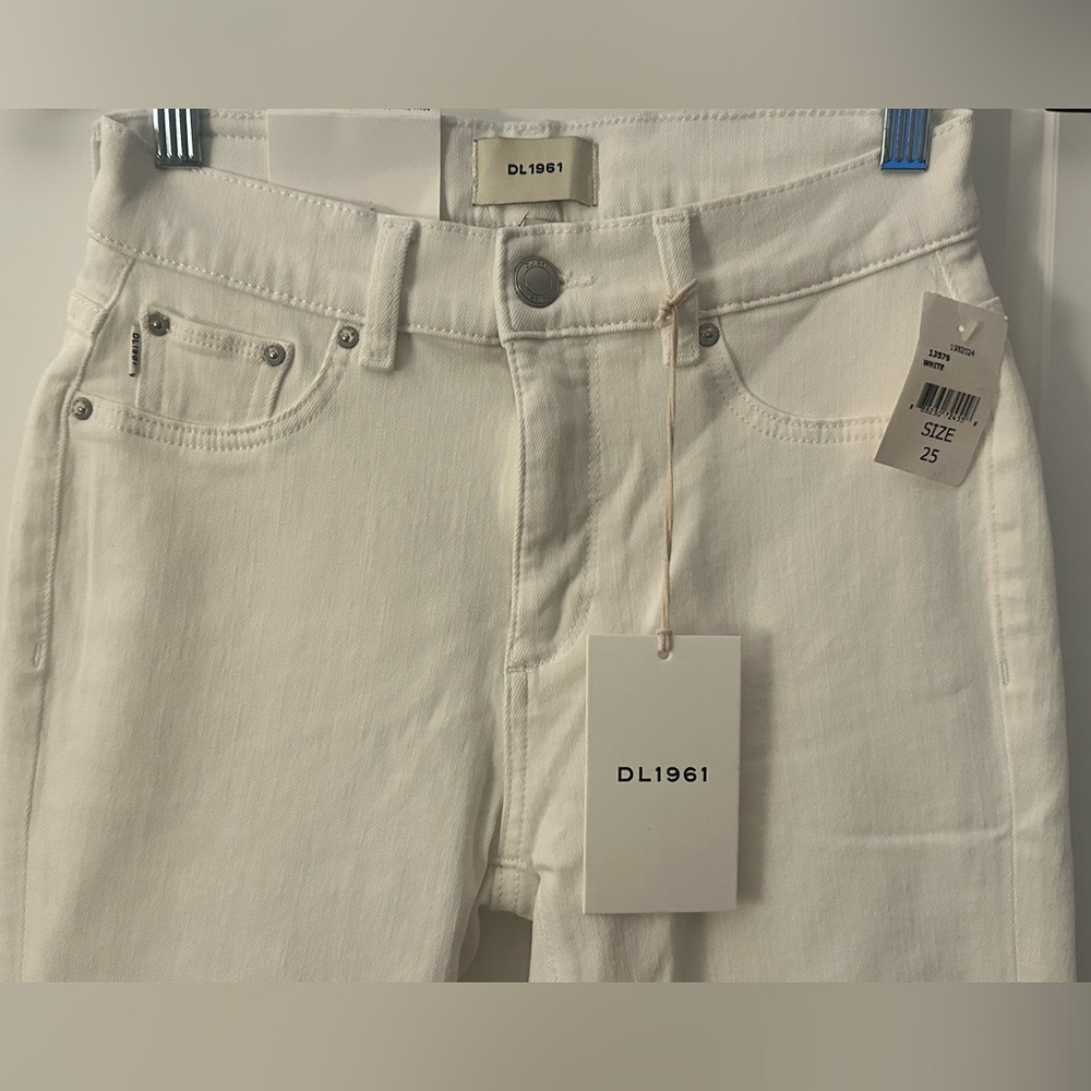 DL1961 Women's straight leg - Mid rise - Instasculpt Ankle - white - Picture 2 of 9